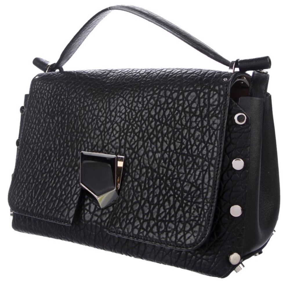 Jimmy Choo Studded Locket Satchel
